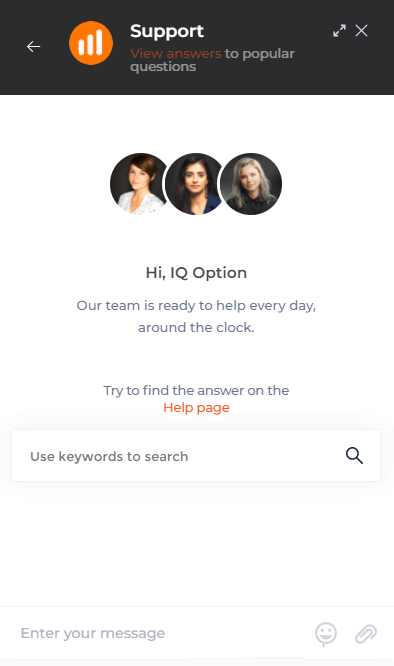 Entre em contato com o suporte da IQ Option: canais, tempos de resposta e dicas