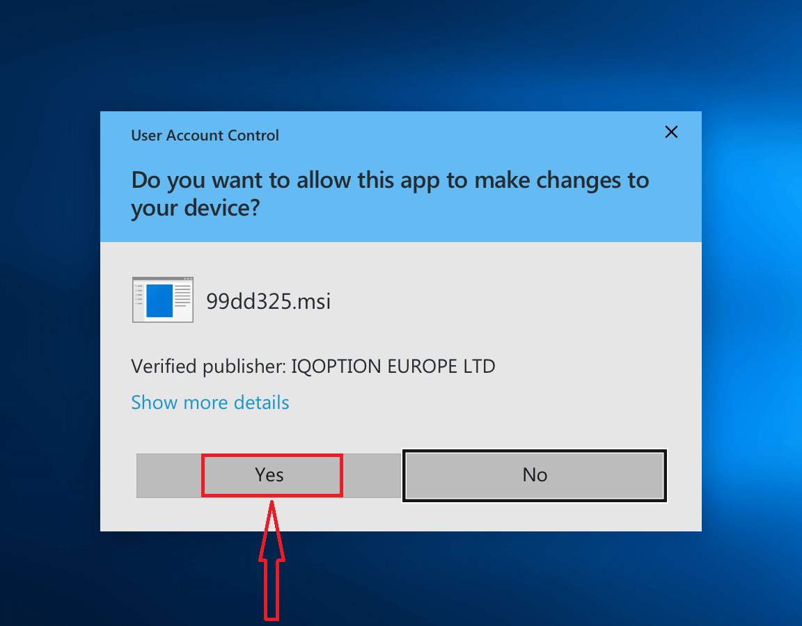 Download og installer IQ Option App til bærbar/pc (Windows, macOS)