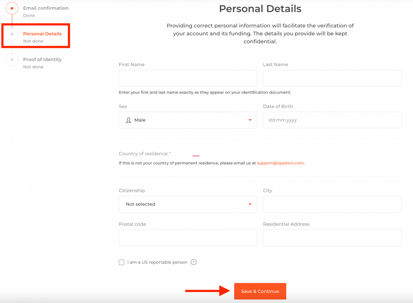 IQ Option にログインしてアカウントを確認する方法 IQ Option にログインしてアカウントを確認する方法