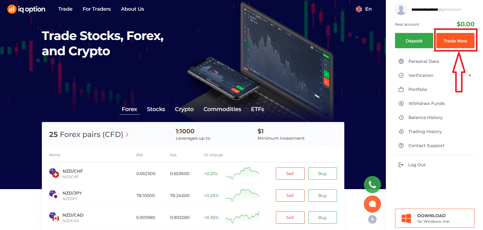 IQ Option Account Registration and Login Steps IQ Option Account Registration and Login Steps