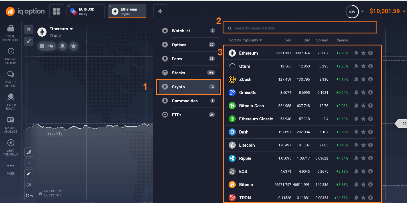 IQ Option: Depot an Handel CFDs (Forex, Crypto, Aktien) IQ Option: Depot an Handel CFDs (Forex, Crypto, Aktien)
