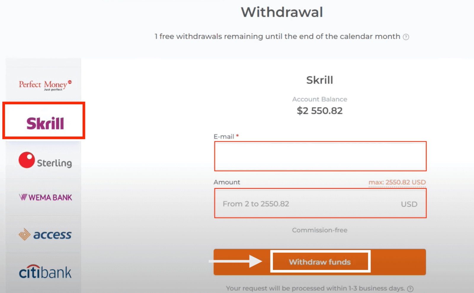 Depósito e retirada da IQ Option: métodos, limites e processamento Depósito e retirada da IQ Option: métodos, limites e processamento