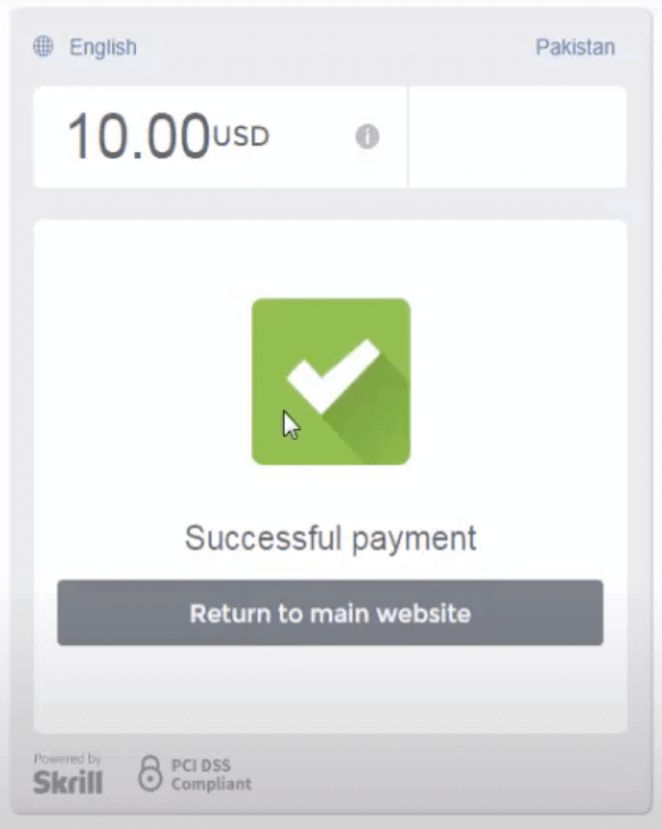 Idiphozithi ye-IQ Option nge-Skrill: Izinyathelo, Imikhawulo Nezikhathi Zokucubungula