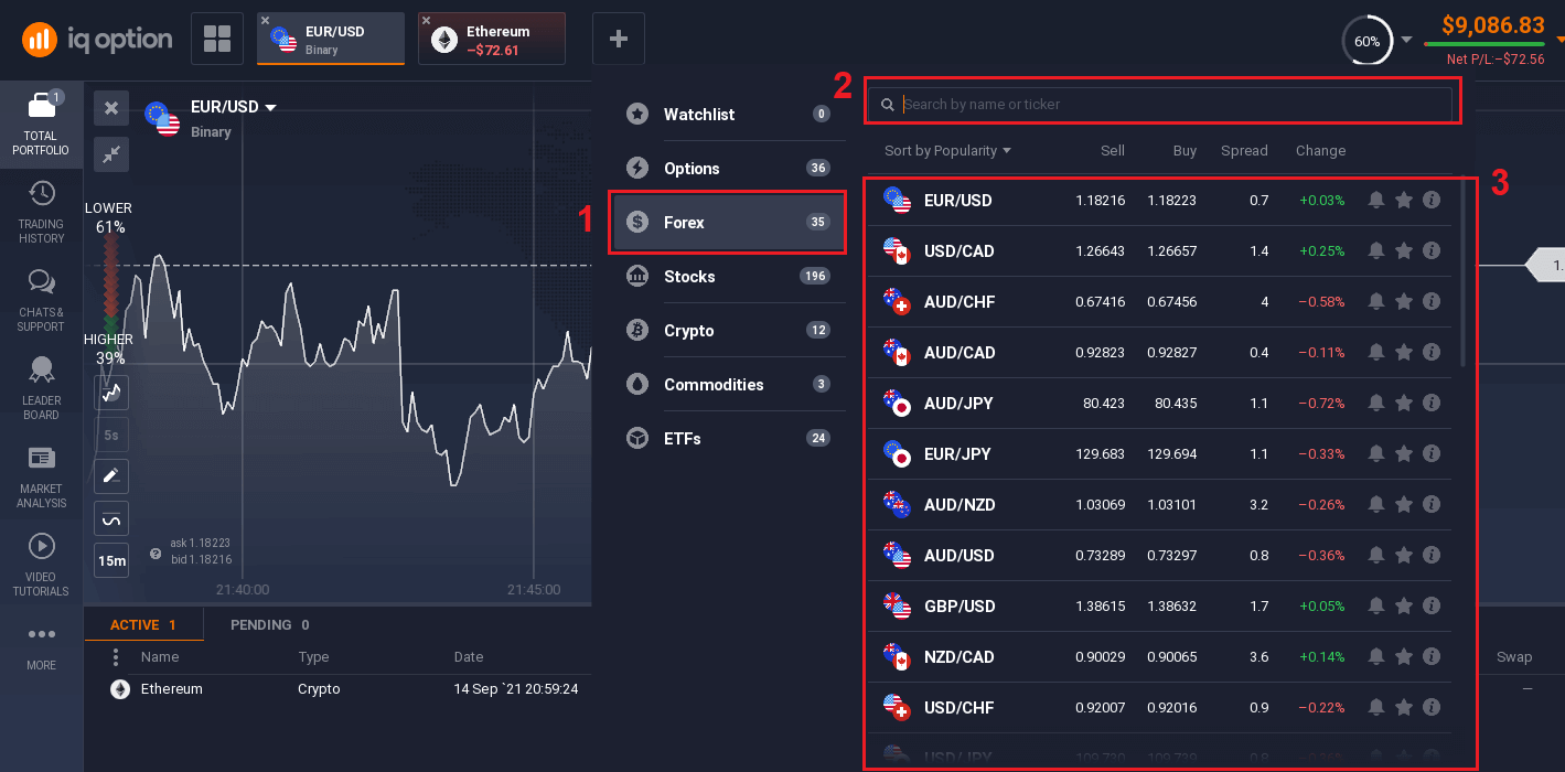 IQ Option: Registre e negocie CFDs (Forex, Crypto, Ações) IQ Option: Registre e negocie CFDs (Forex, Crypto, Ações)