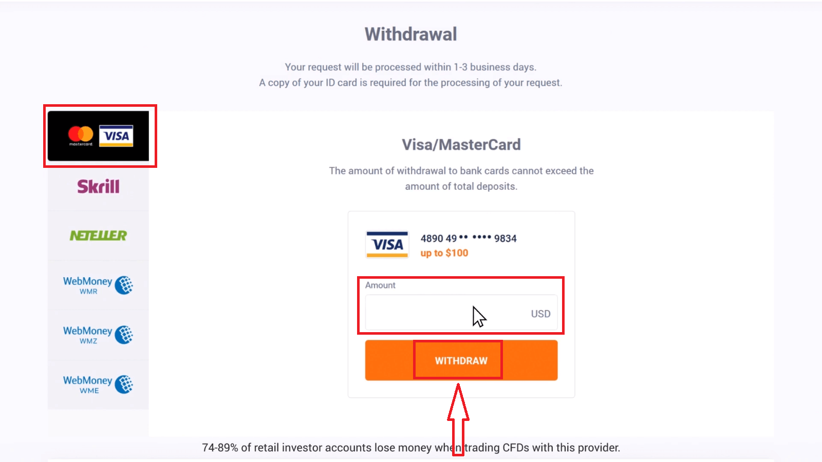 How to Register and Withdraw Money at IQ Option